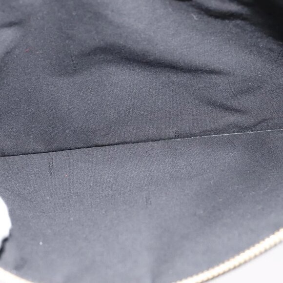 FENDI Clutch Bag Leather Brown Gold Auth mr1110V - Picture 9 of 16